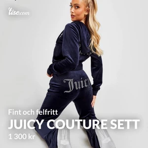 Juicy couture sett storlek S - Jättebra skick använd några få gånger men jättefint
