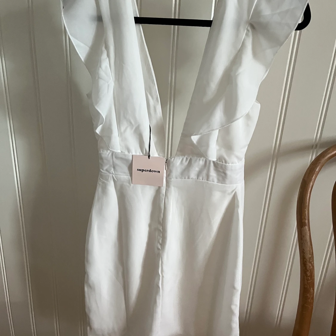 Vit studentklänning i nyskick - 91