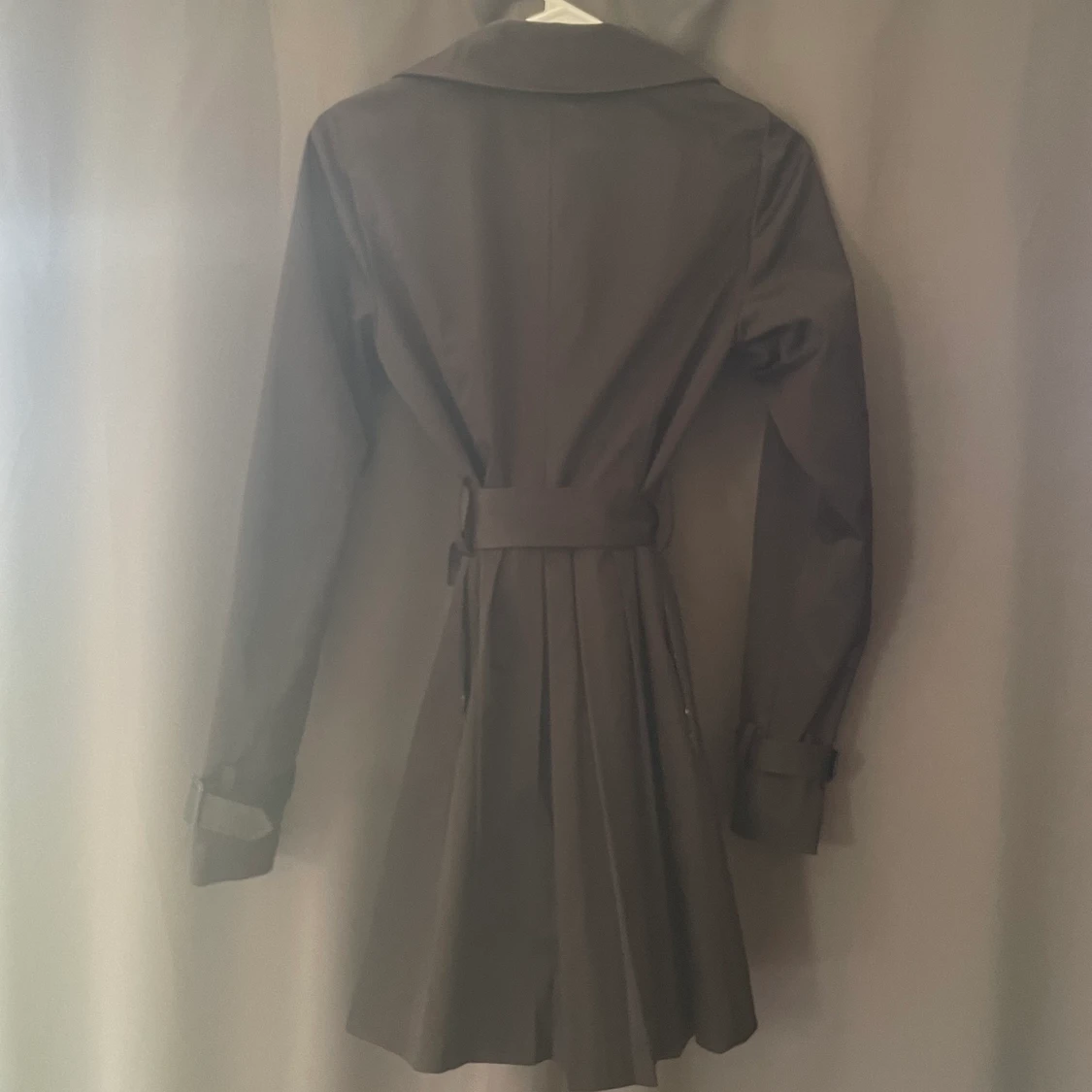 Svart vår/höst kappa - 90