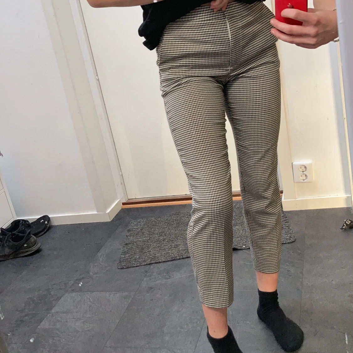 Mönstrade kostymbyxor  - 91