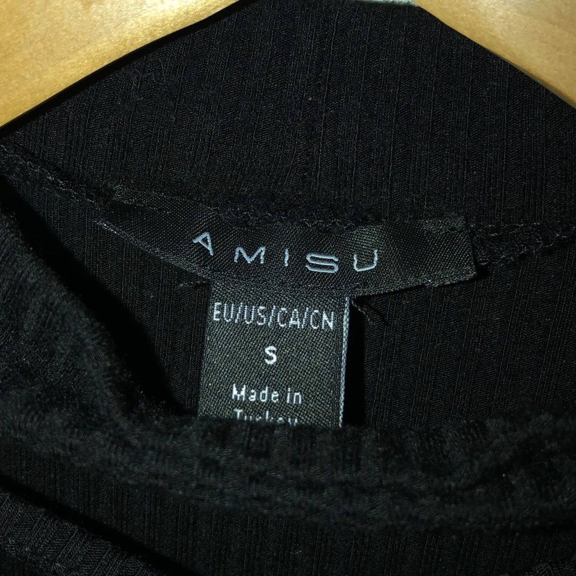 Långärmad tröja, svart - 90