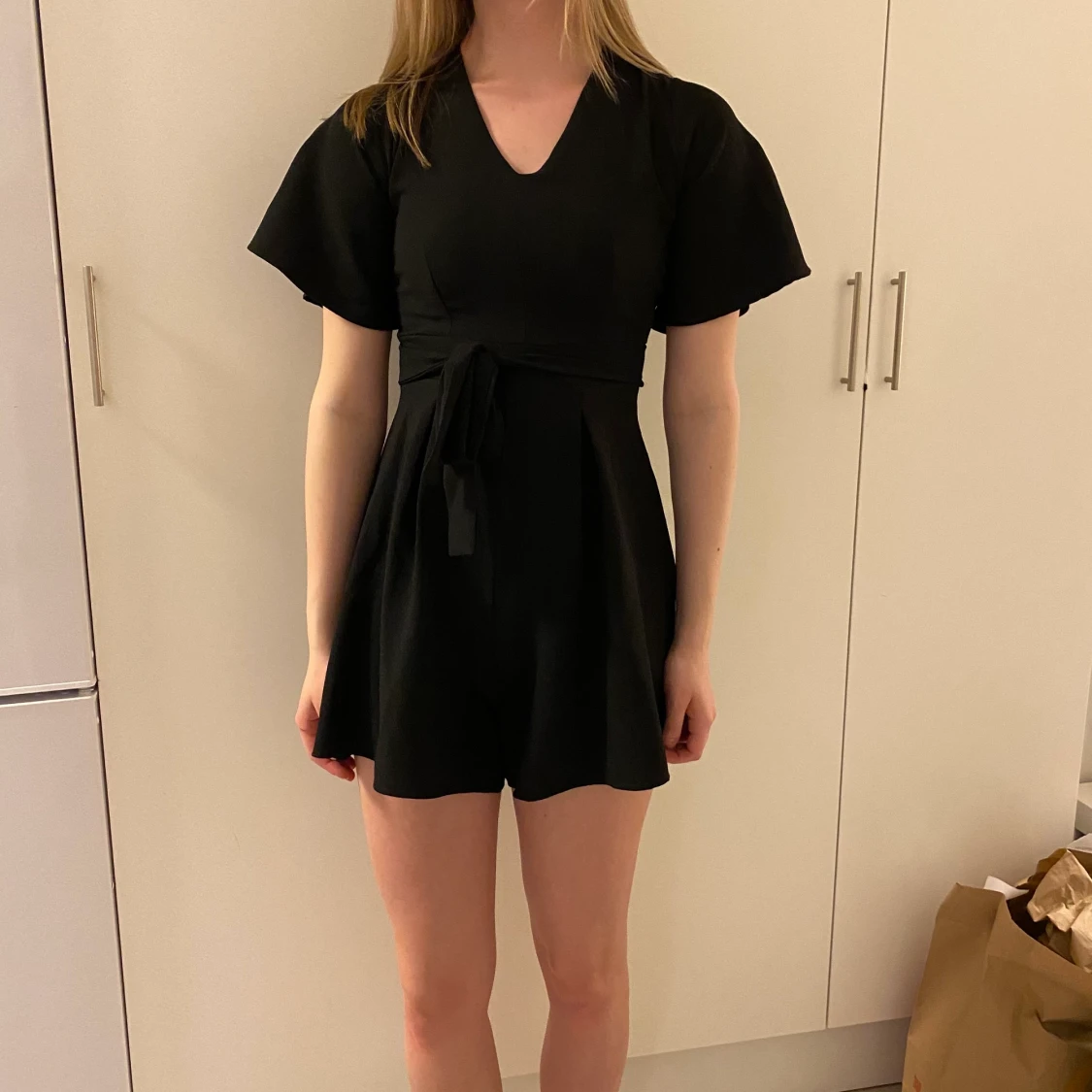 Svart playsuit  - 91