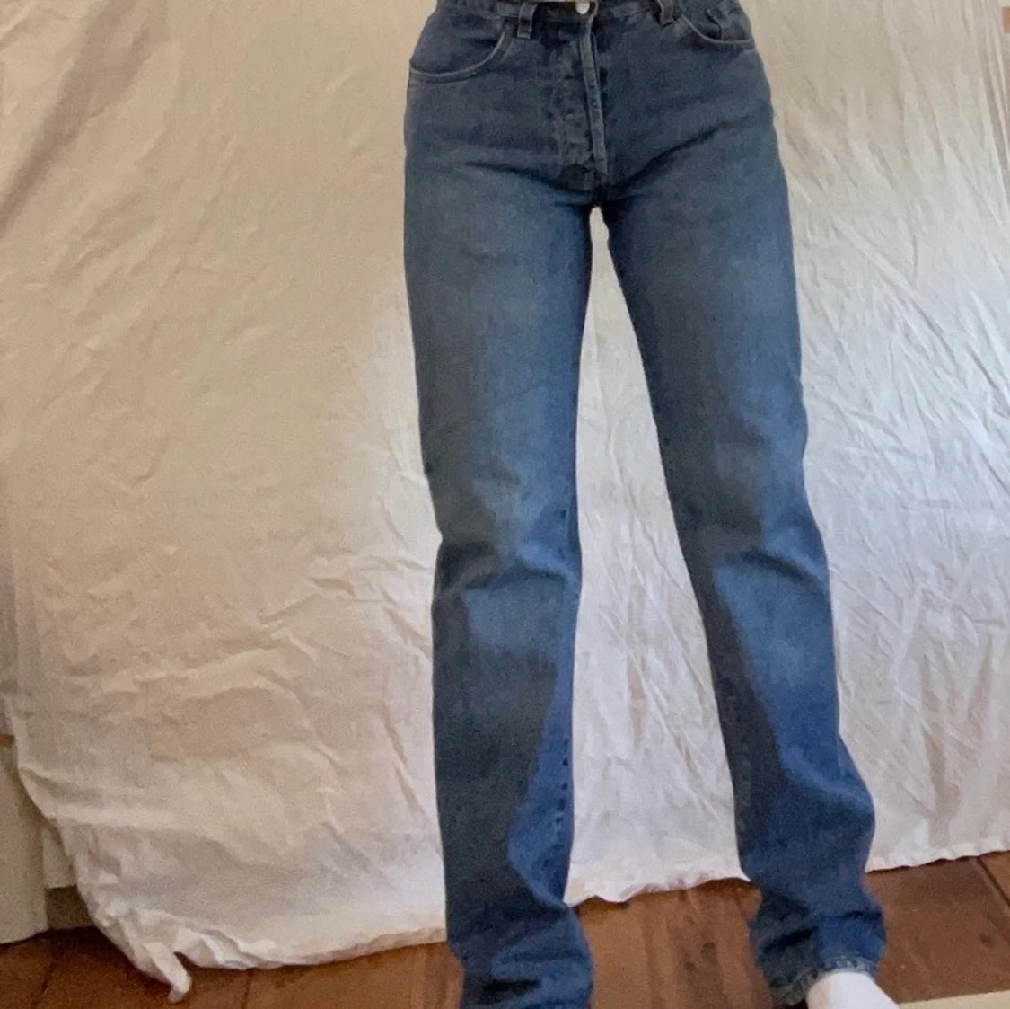 Mörkblåa jeans från crocker  - 91