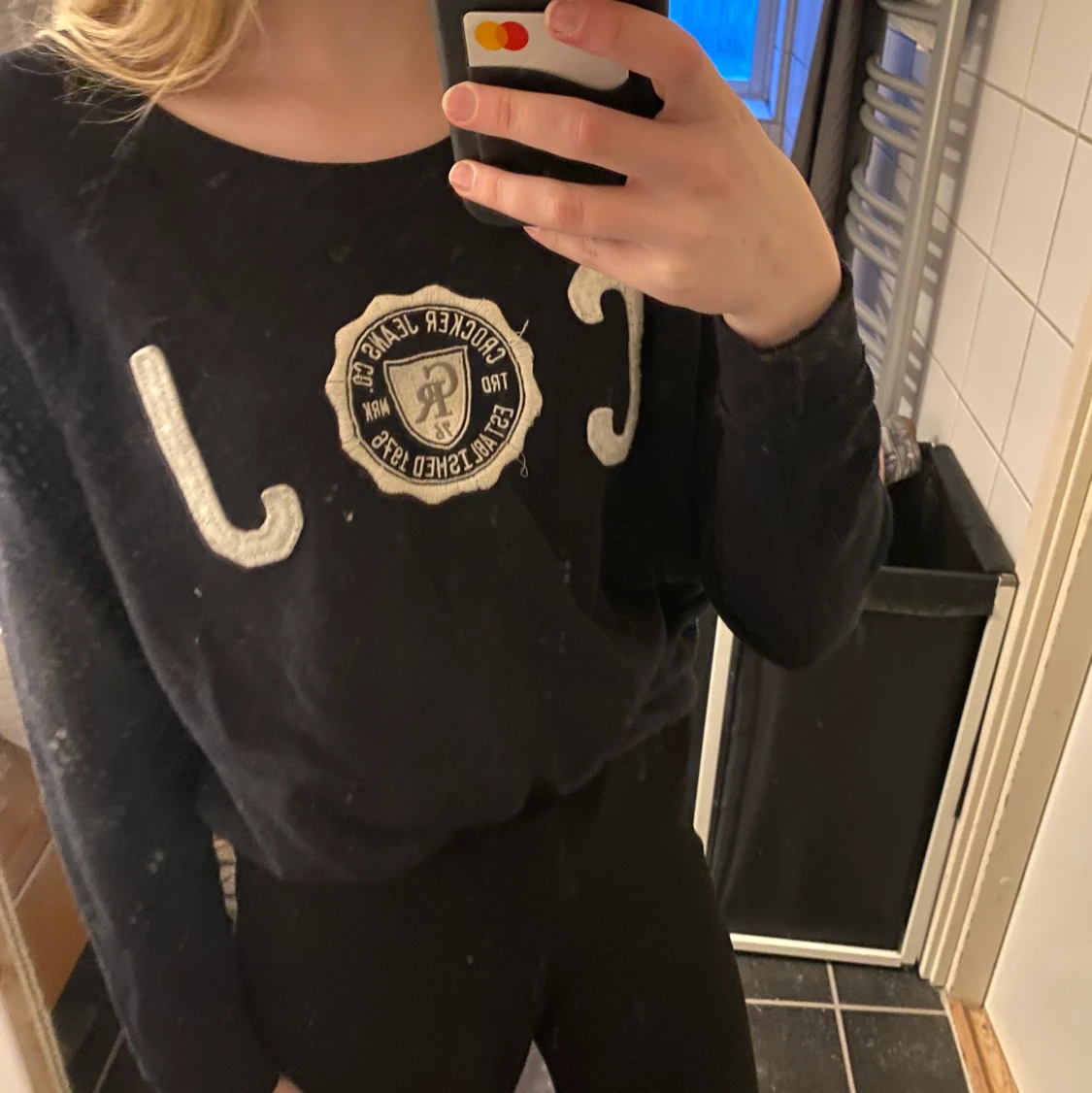 Svart sweater  - 90