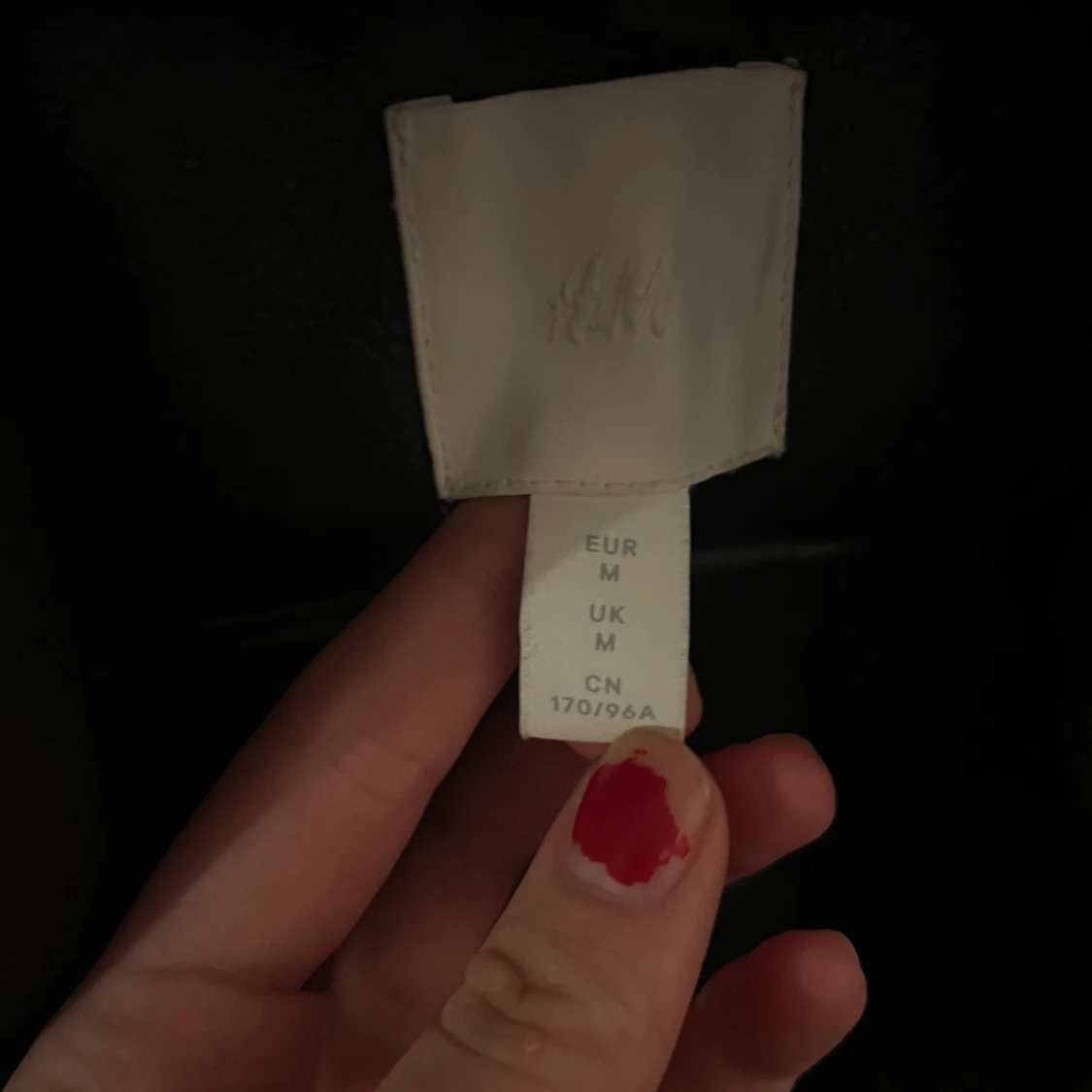 Oversize skinnjacka  - 91