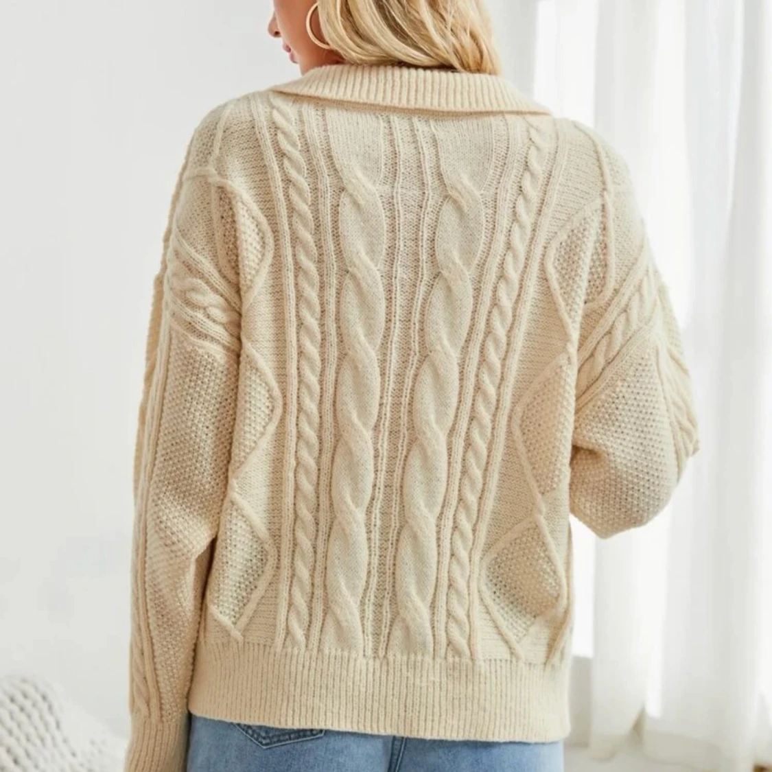 Stickad tröja  - 90