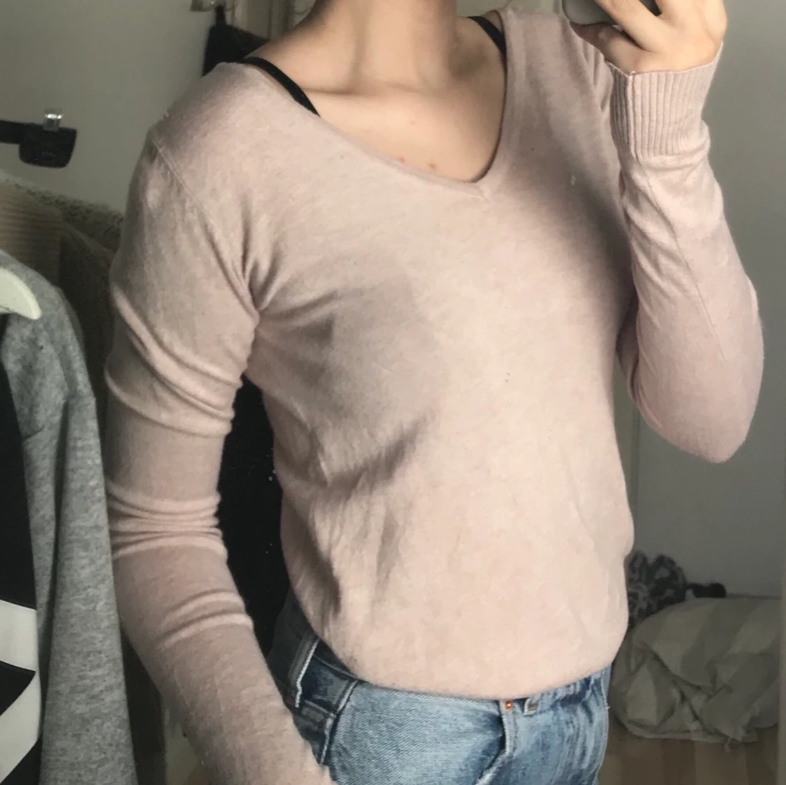 Ljusrosa tröja - 90