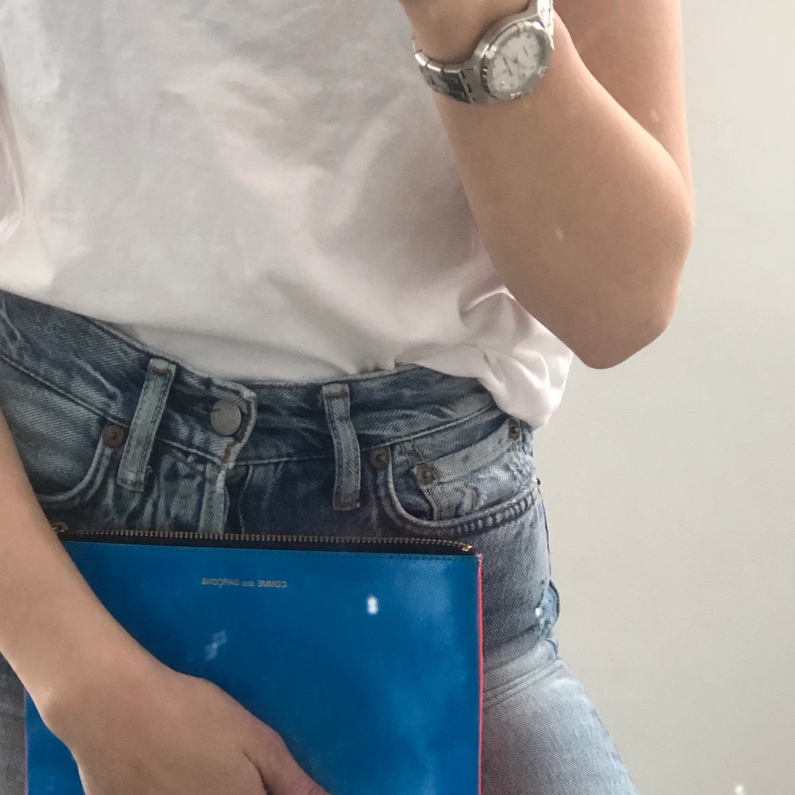 comme de garcon clutch väska - 90