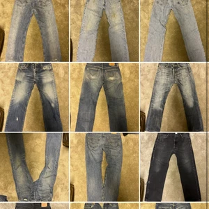 Bulk levis 501 - Säljer 10 par Levis 501, blandat skick, blandade storlekar 