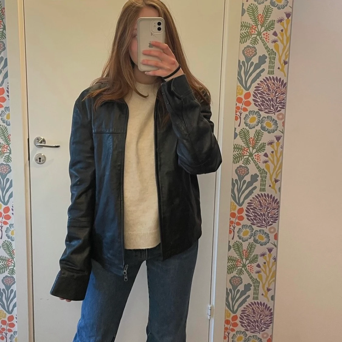 Vintage skinnjacka från Tommy Hilfiger - 91