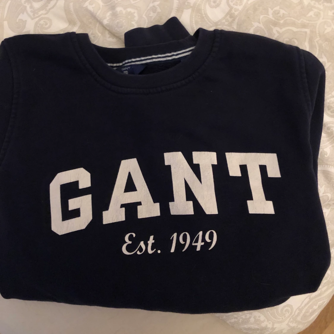 Gant Sweatshirt marinblå