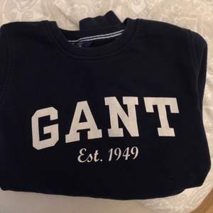 Gant Sweatshirt marinblå med lång ärm storlek x-small 
