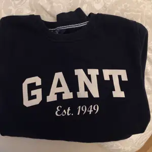 Gant Sweatshirt marinblå med lång ärm storlek x-small 
