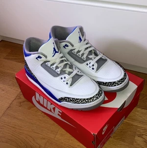 Jordan 3 Racer Blue - Säljes omgående! knappt använda köpta på Footlocker i stockholm