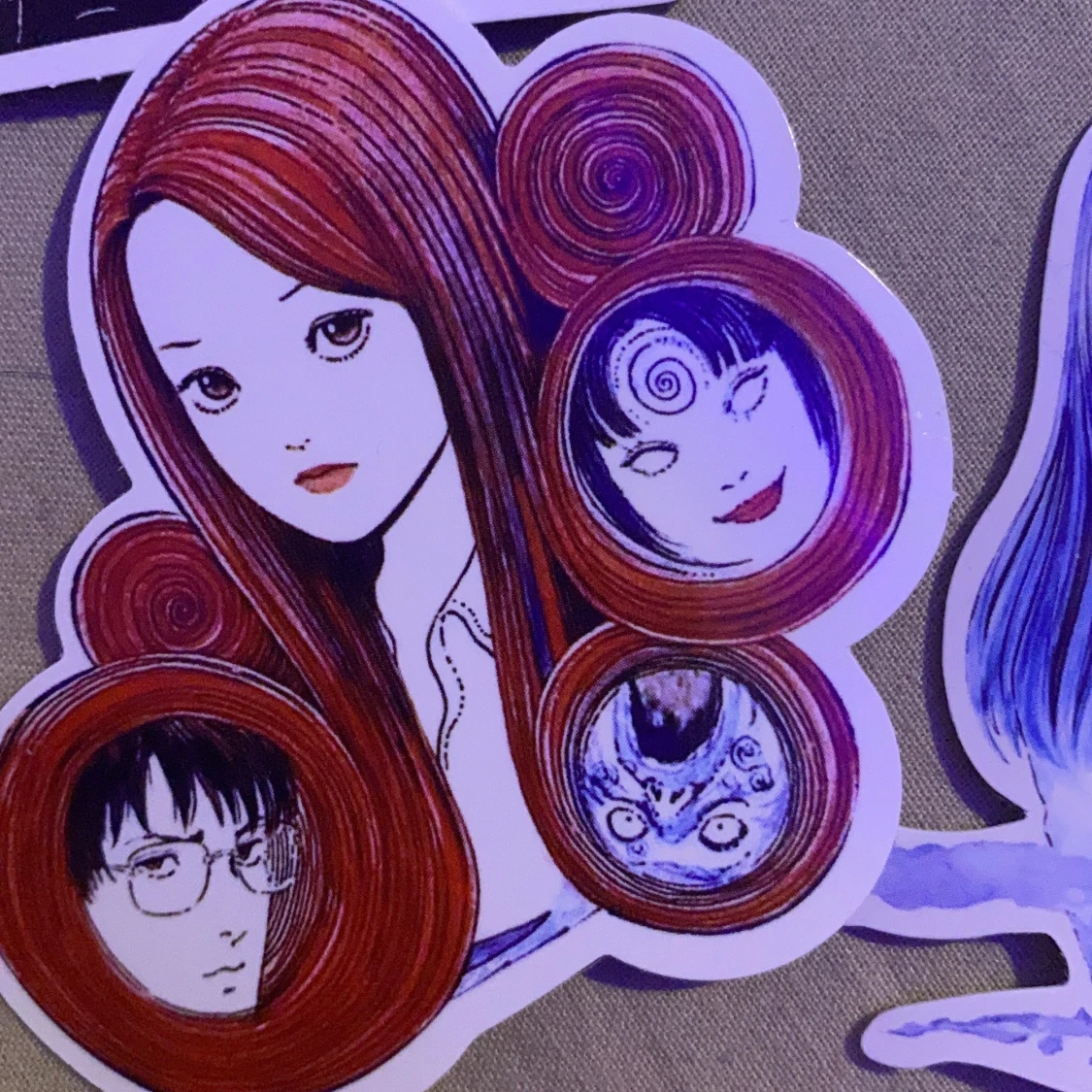 junji ito stickers - 91