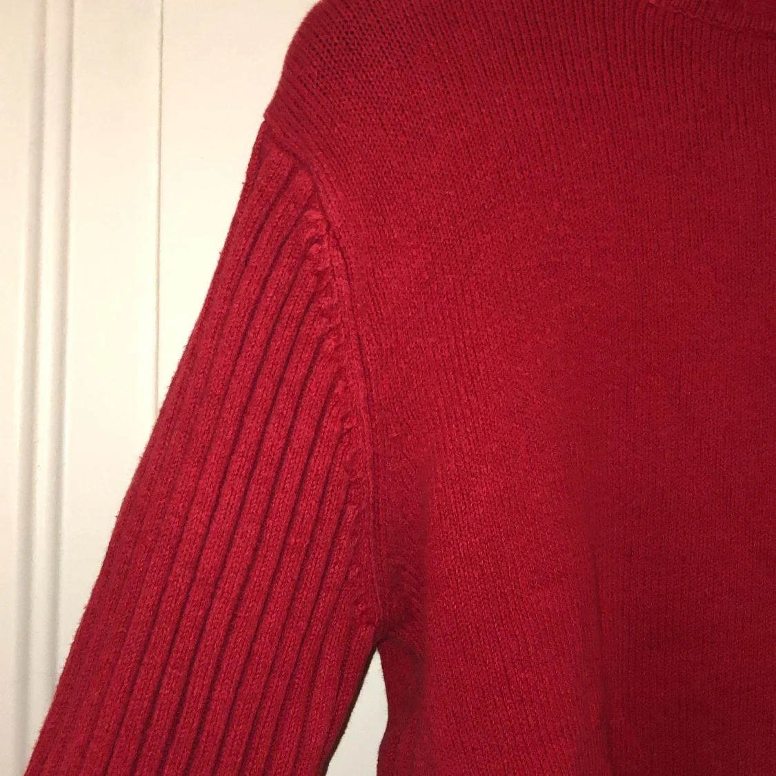 Röd turtleneck/polo - 91