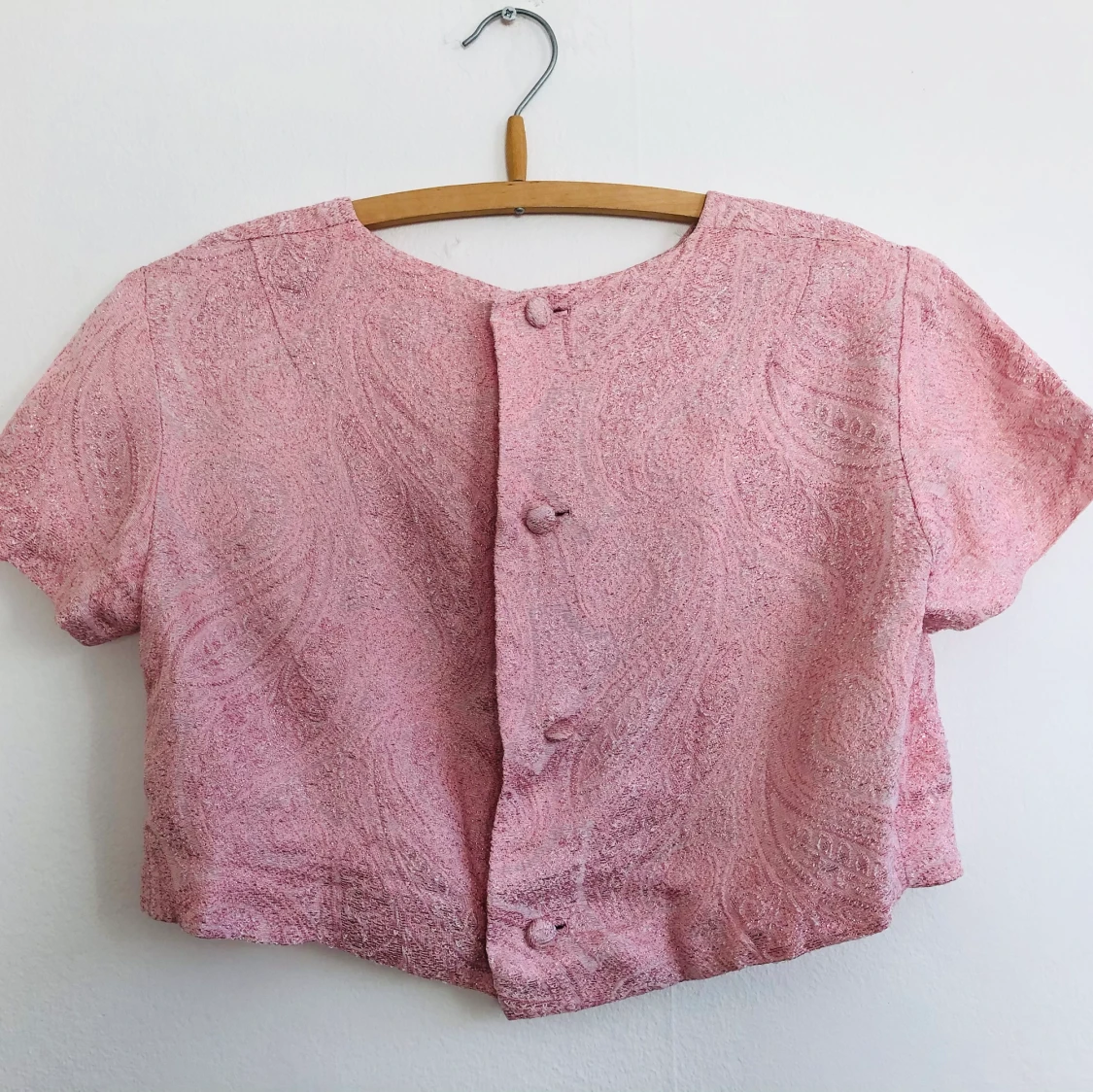Rosa croptop, vintage!  - 90