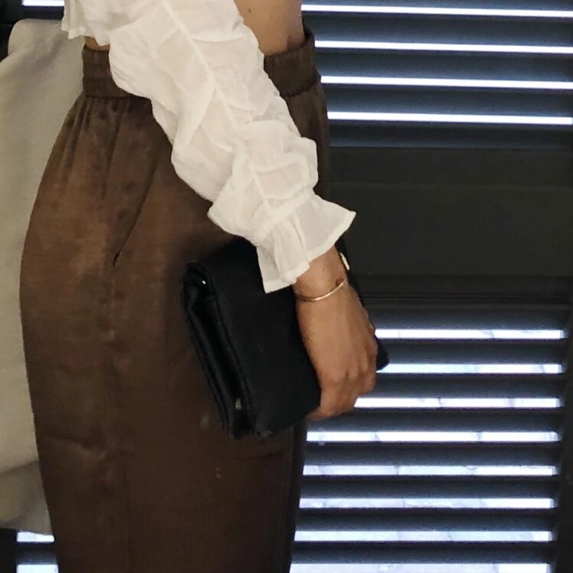 Bruna satinbyxor  - 91