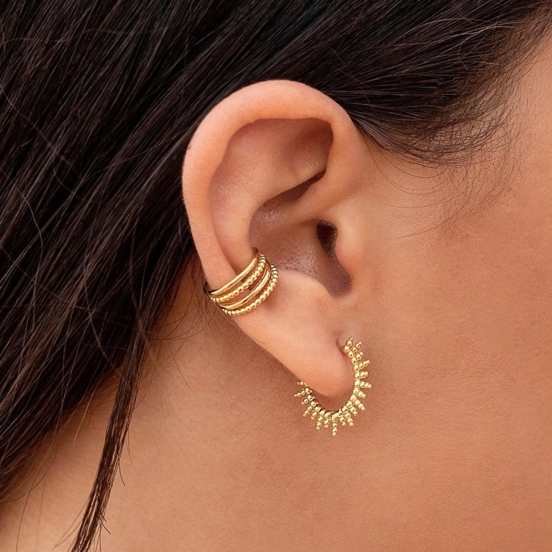 Golden Ear Cuff (no piercing) - 91