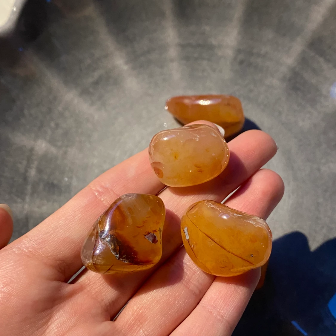 karneol tumbles - 90