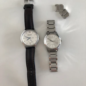 Klockor från Gant  - Fina klockor från Gant. Unisex. :-) 400 för klockan med läderarmband och 600 för den i stål. 