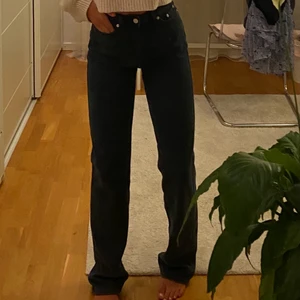 Weekday jeans - säljer dessa jeans pga för små för mig (min kompis som har på sig dem) storlek W 24 L 34. modell Rowe🖤 