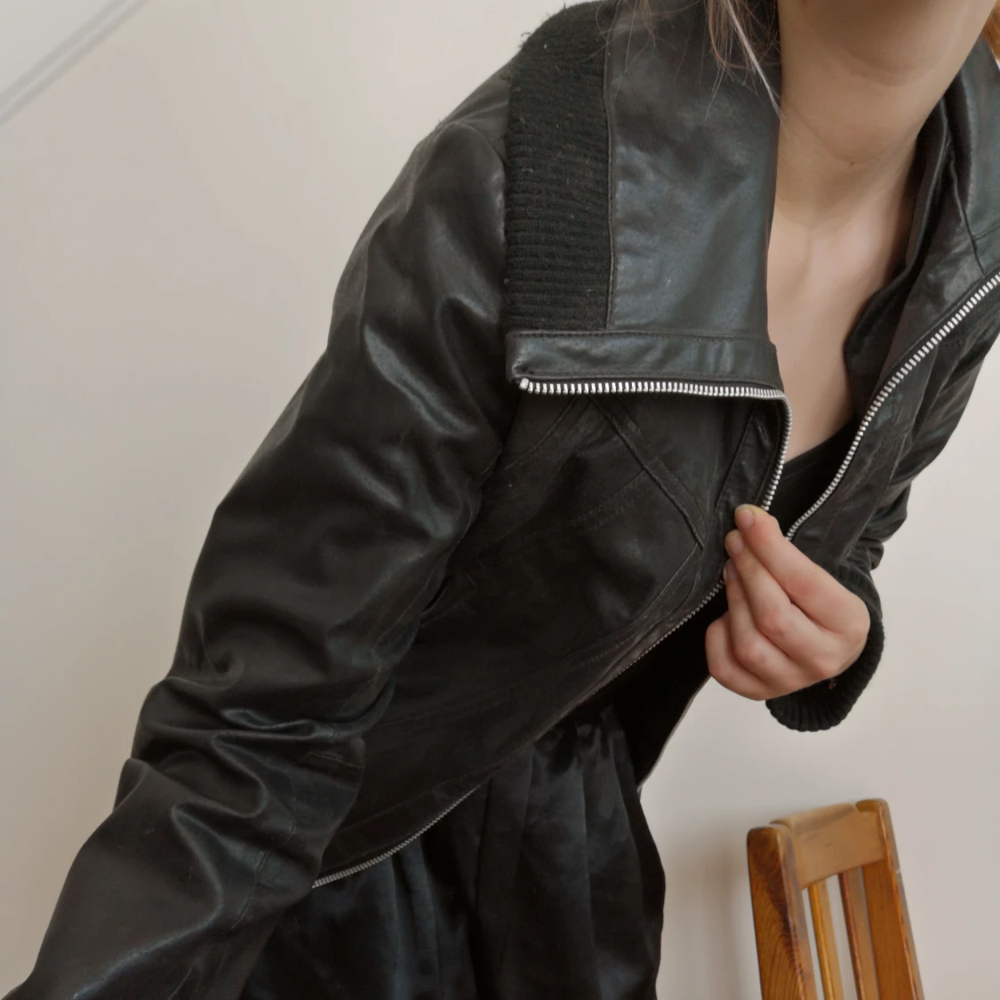 Jacka äkta skinn - 90