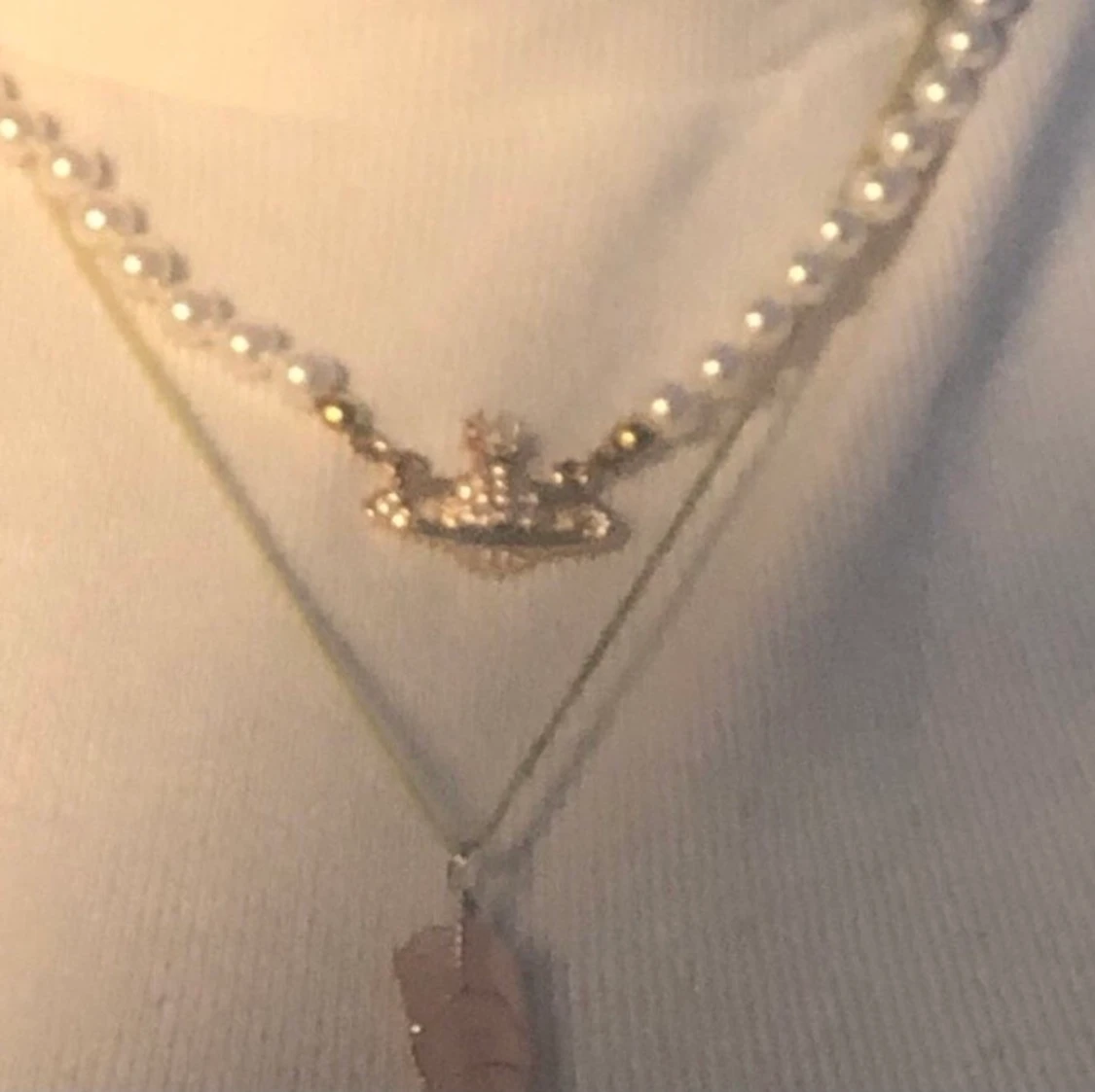 Fake pearl necklace  - 91