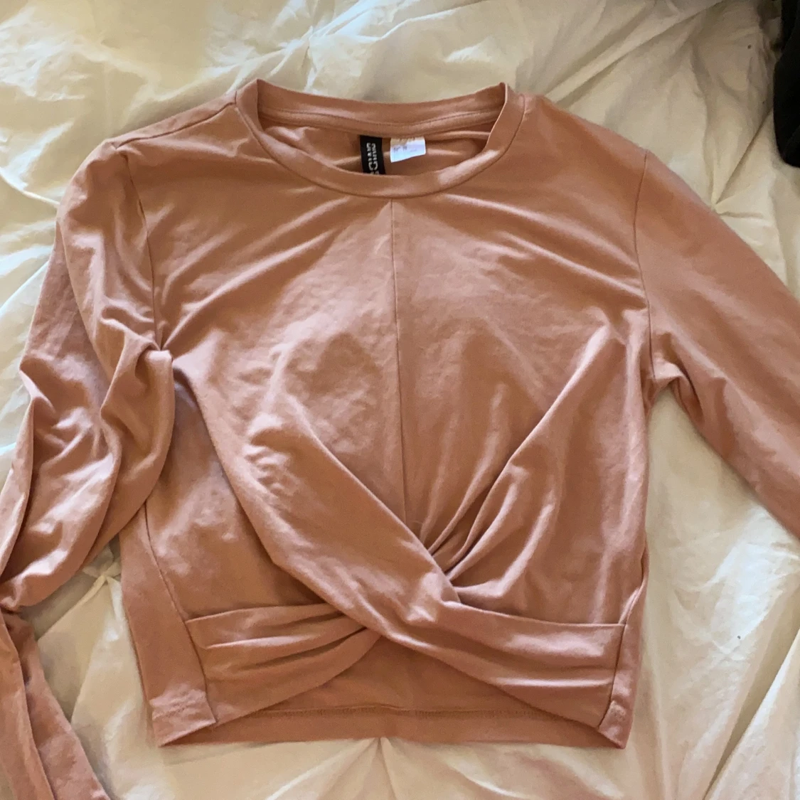 Långärmad magtröja från hm  - 90