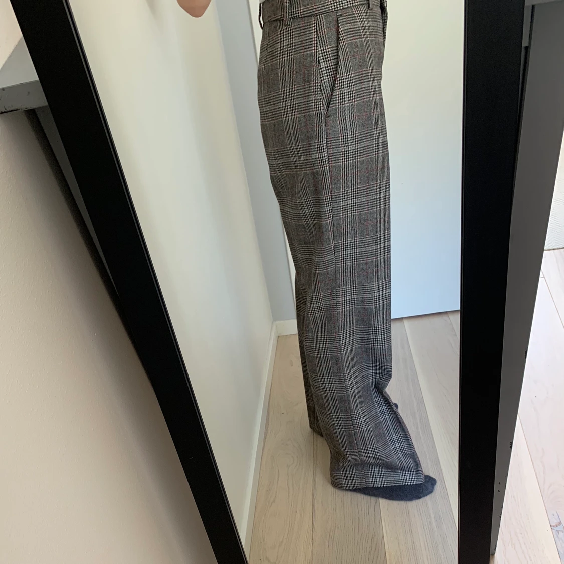 Rutiga byxor från Zara