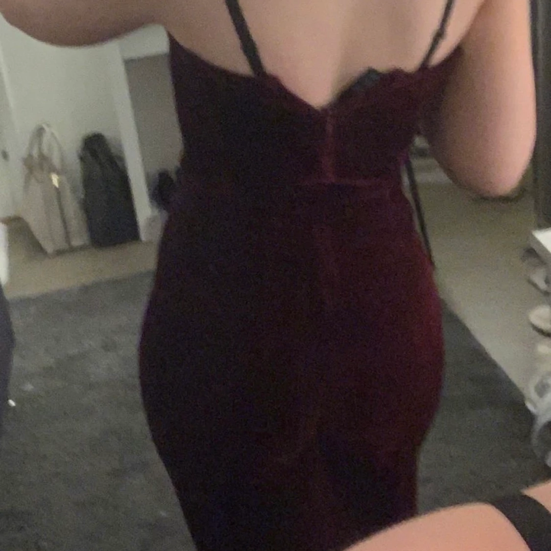 Röd jumpsuit från Nelly. Storlek 36  - 91