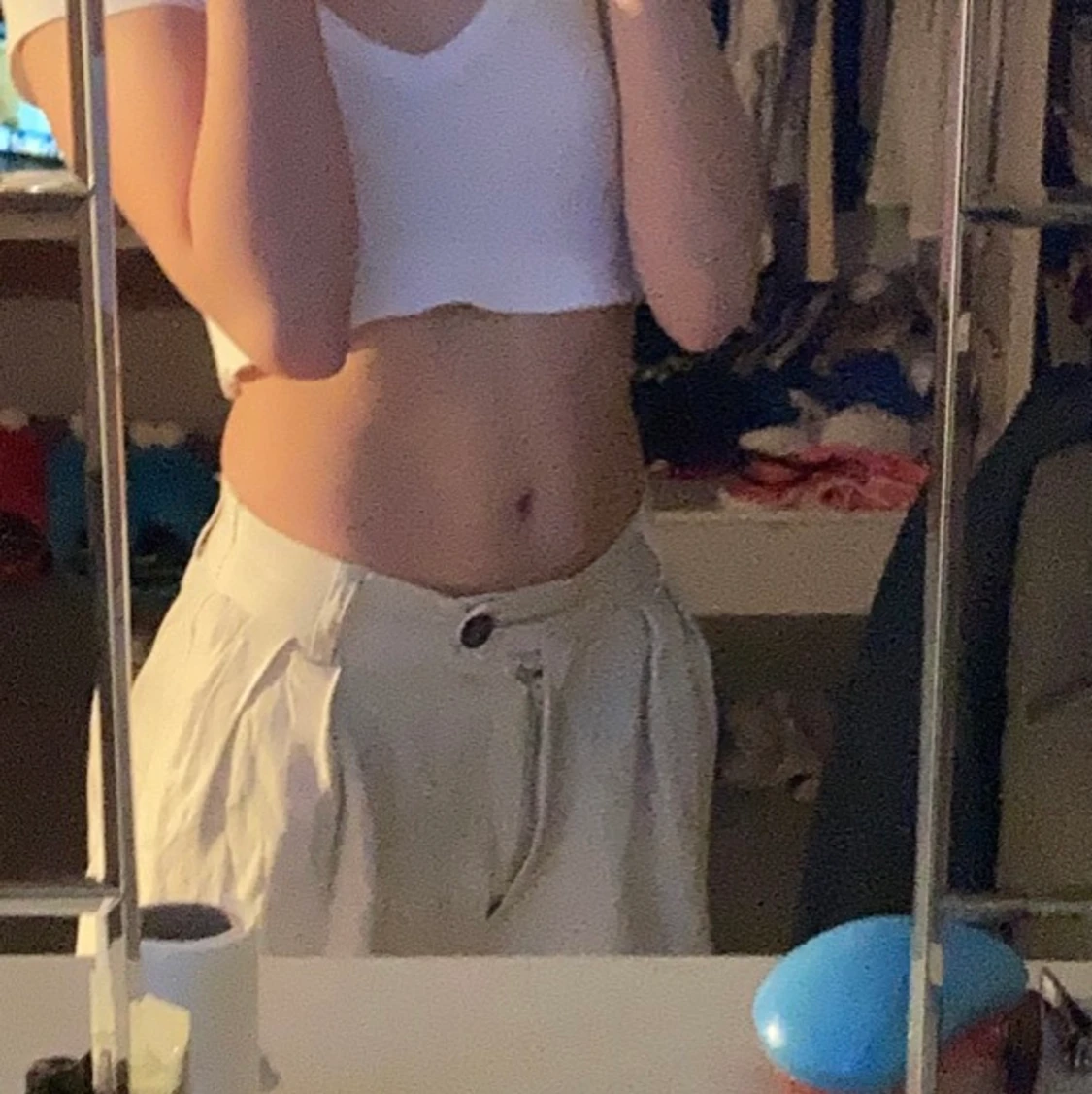 Linne byxor strl 34 - 90