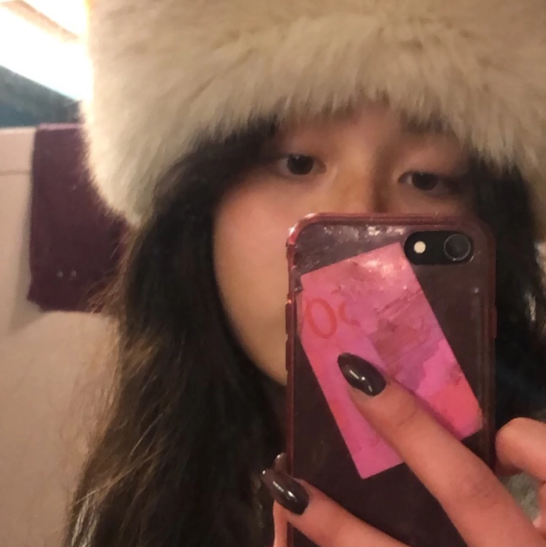 Superfin pälsmössa - 90