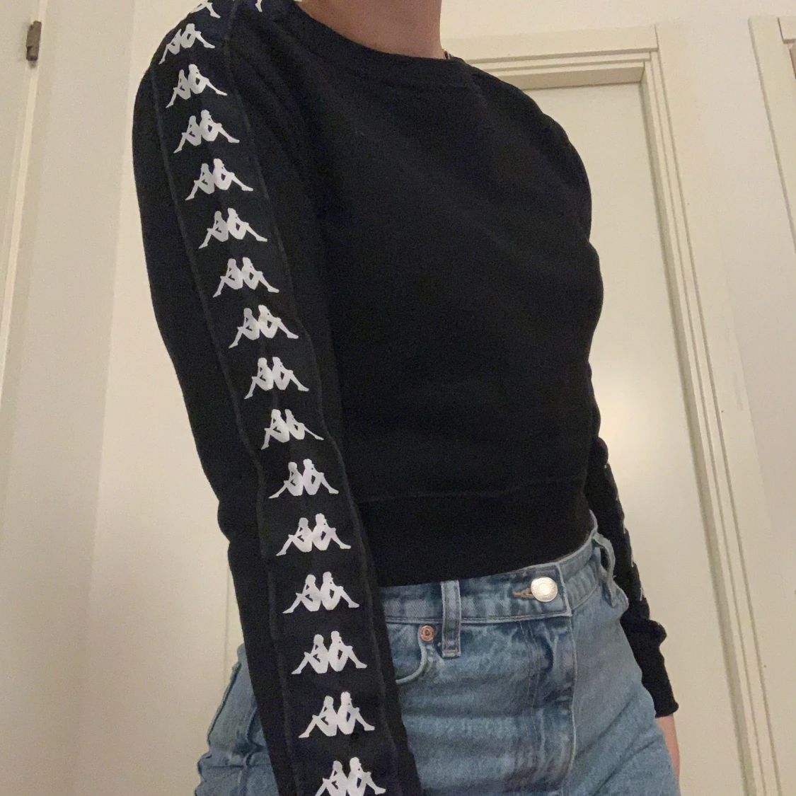 Kappa croppad sweatshirt  - 90