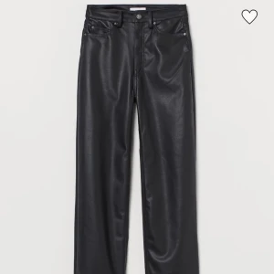 Faux läder byxa - Använd 1 gång, sjukt snygga på