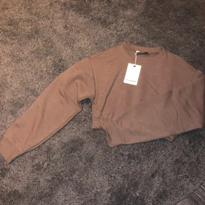 Brun sweatshirt  - Säljer denna bruna sweatshirt från pull and bear. Helt ny, fick hem den idag. 