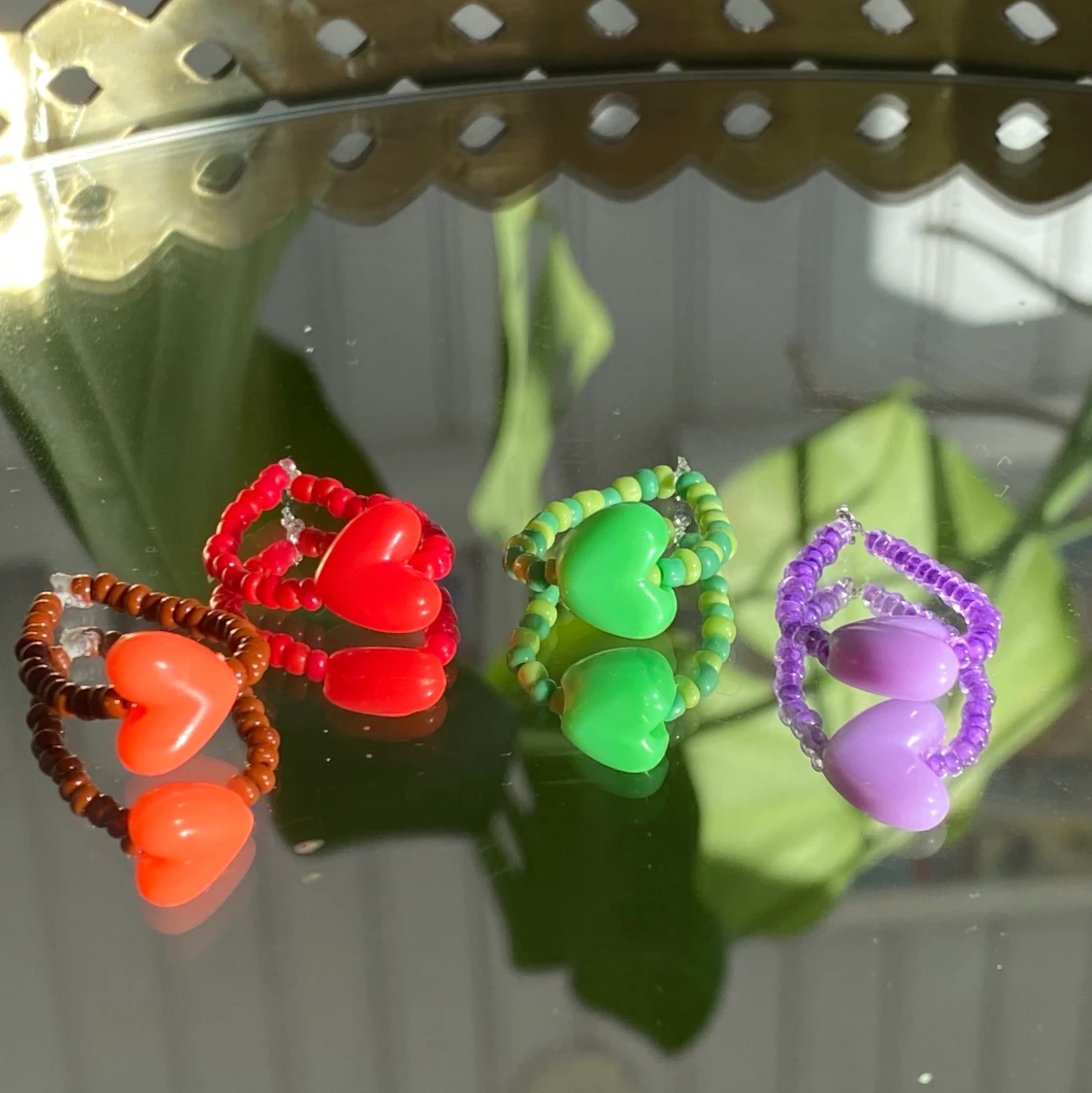 egentillverkade ringar  - 90