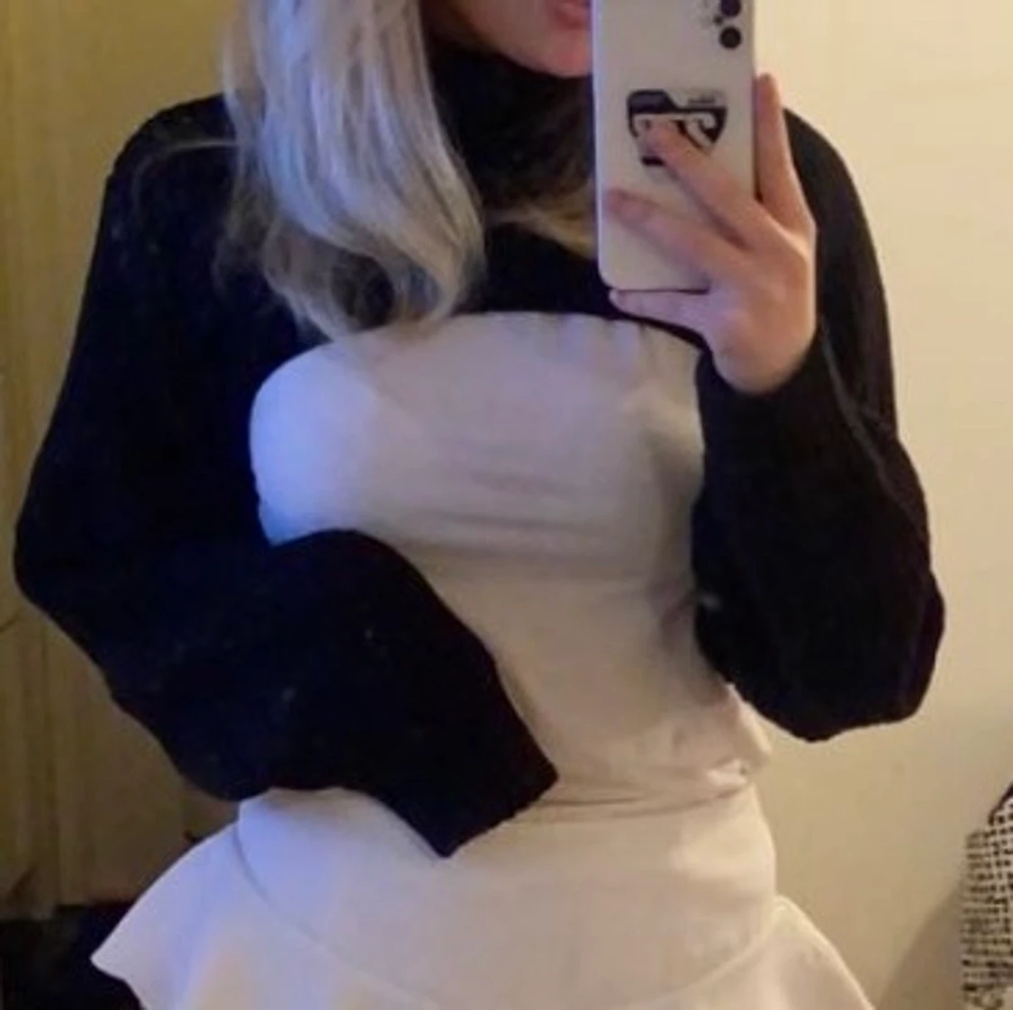 Svarta ärmar från hm