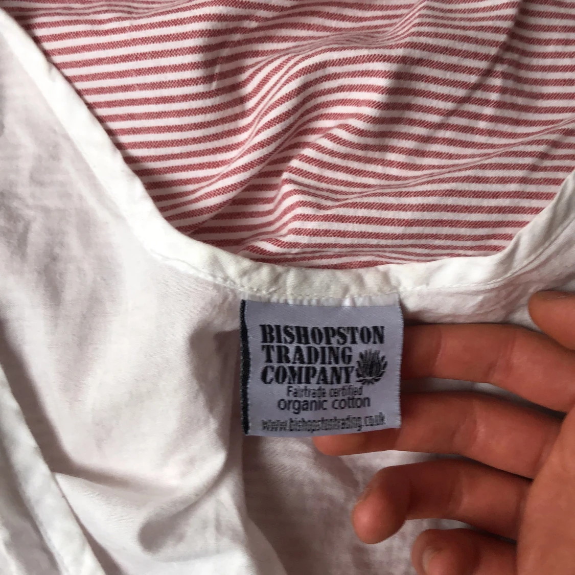 Vit bomullsväst  - 91