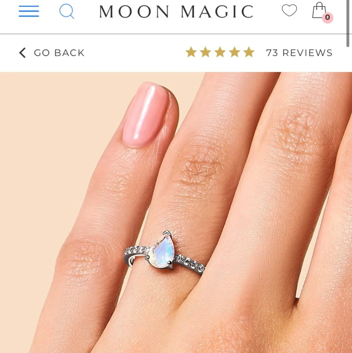 Moon Magic Poise Ring - 90