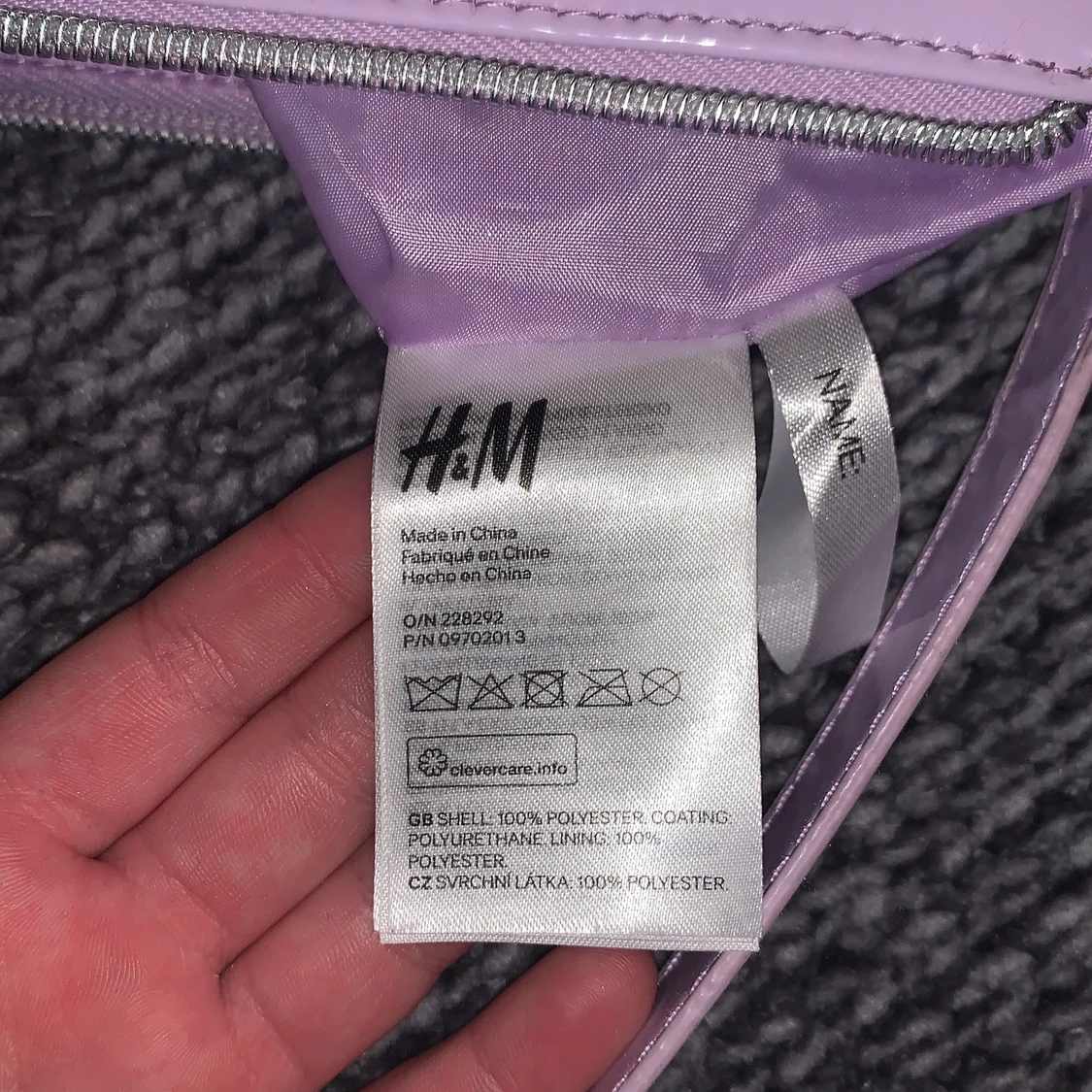 ⚡️jätte fin lila axelväska från H&M⚡️ - 91