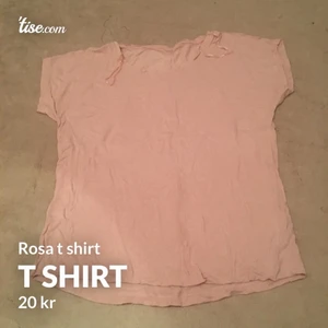 T shirt  - Rosa t shirt