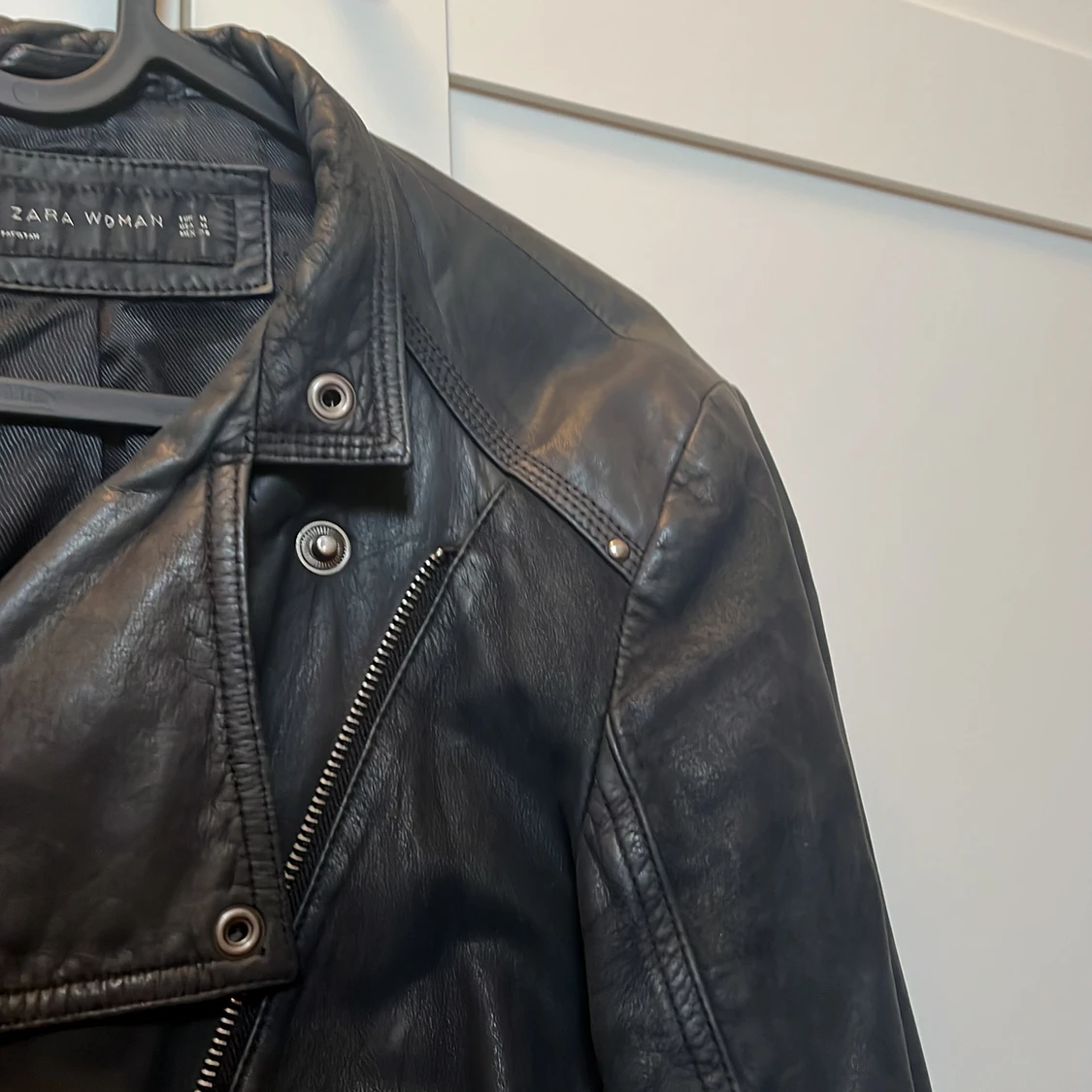Läderjacka Zara - 90