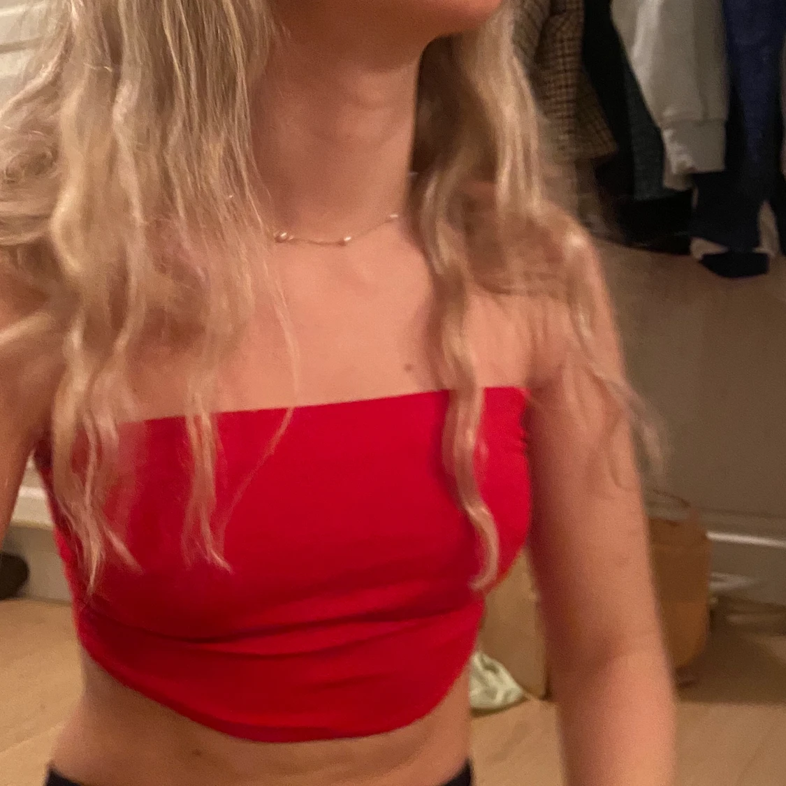 Röd bandå topp❤️❤️ - 90