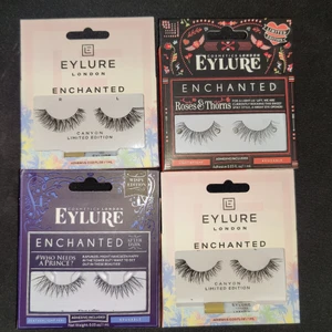 EYELURE LONDON Lösögonfransar! 💞 - Olika sorters lösögonfransar ifrån eyelure London, självklart helt oöppnade nya förpackningar! Säljer pga att jag inte kommer använda dom🌸 (obs 45kr för ett par, inte för alla fyra) Butikspris för dessa ligger runt 109:- på Kicks. Lim medföljer i alla:) skriv vilken modell du vill ha i meddelande eller ifall du har några frågor! ✨😊 