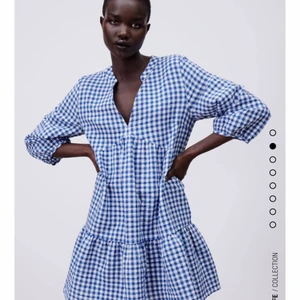 Zara klänning - Super fin klänning från zara som är helt slutsåld på hemsidan.  Helt oanvänd med lapp kvar!