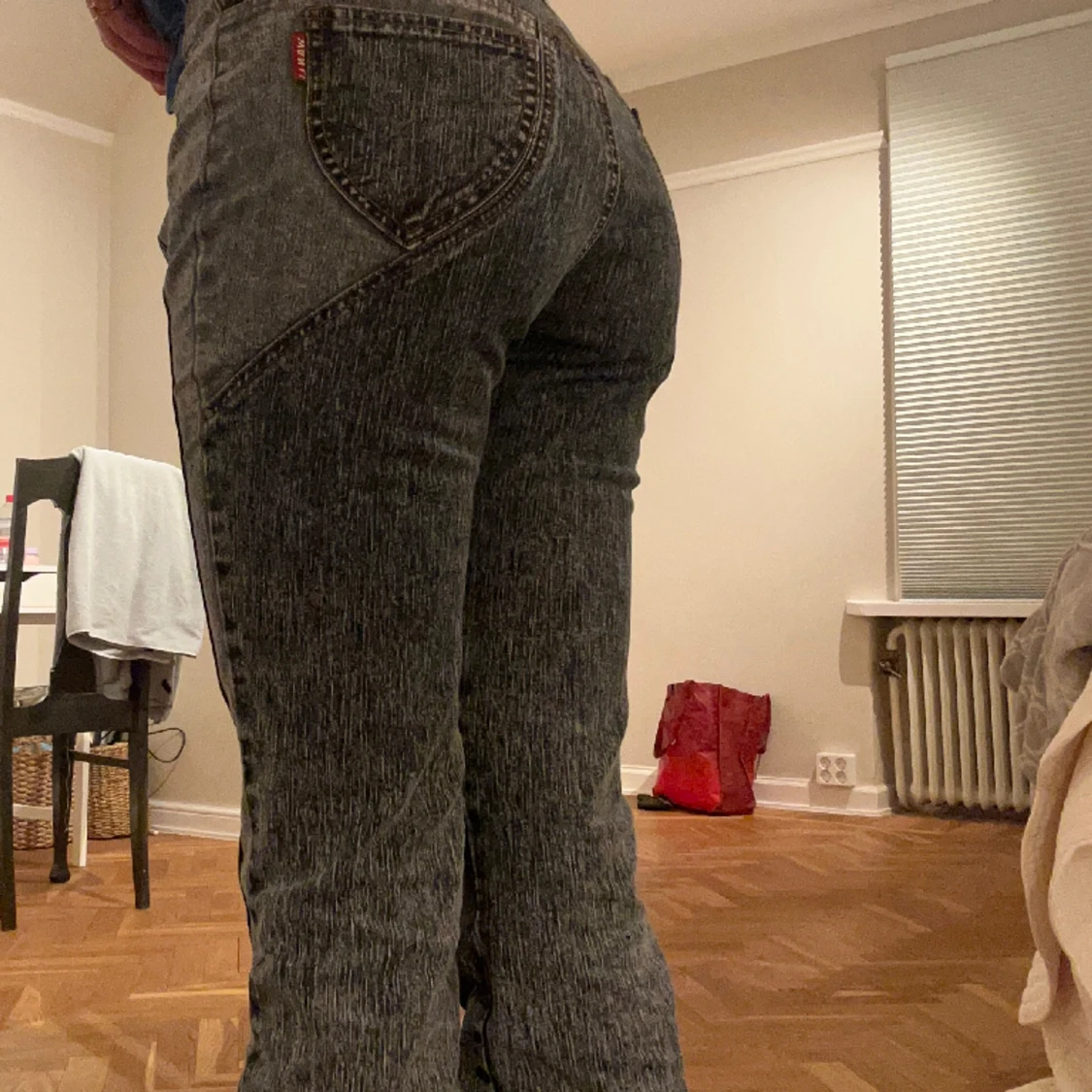 Utsvängda Vintage Low Waist Jeans  - 91