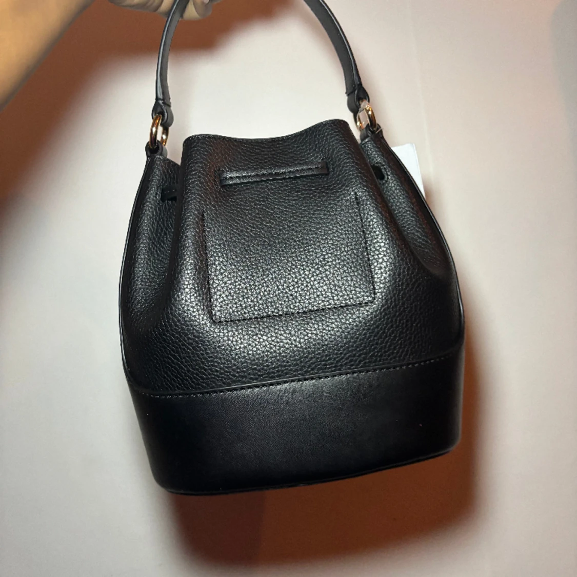 Svart Michael Kors bucket väska Reed kalvskinn - 2