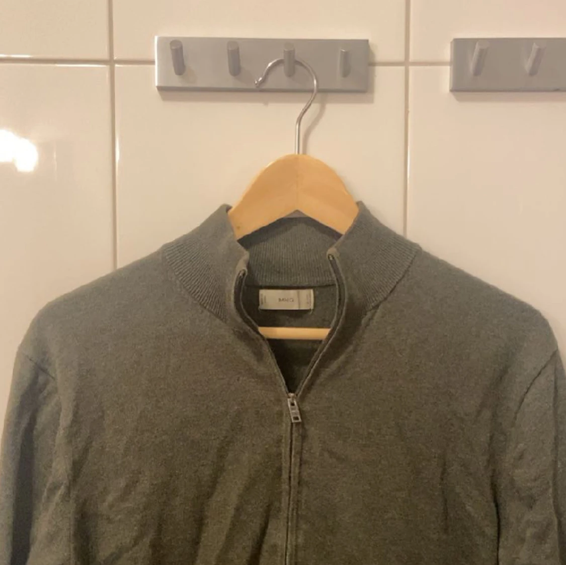 Grön Fullzip Mango - 91