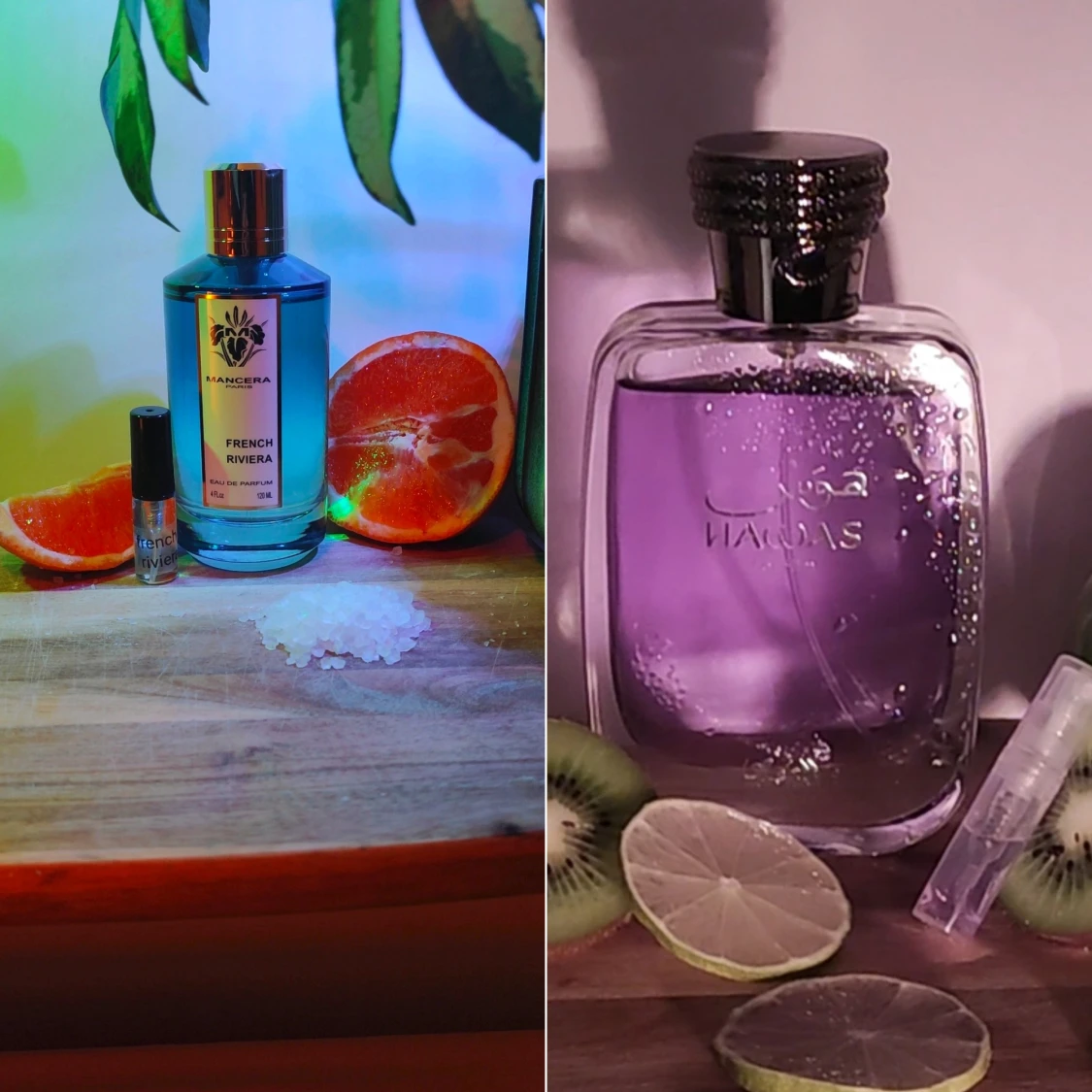 Samples 3ml och 5mlfrench Riviera och hawas - 90